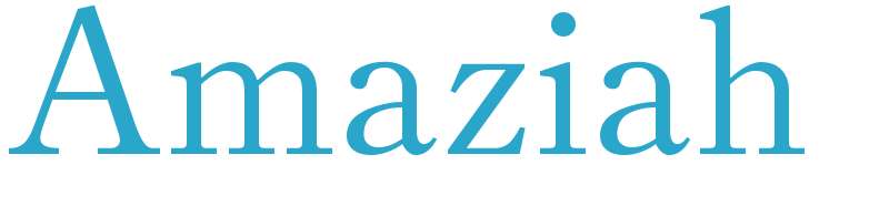 Amaziah - boys name