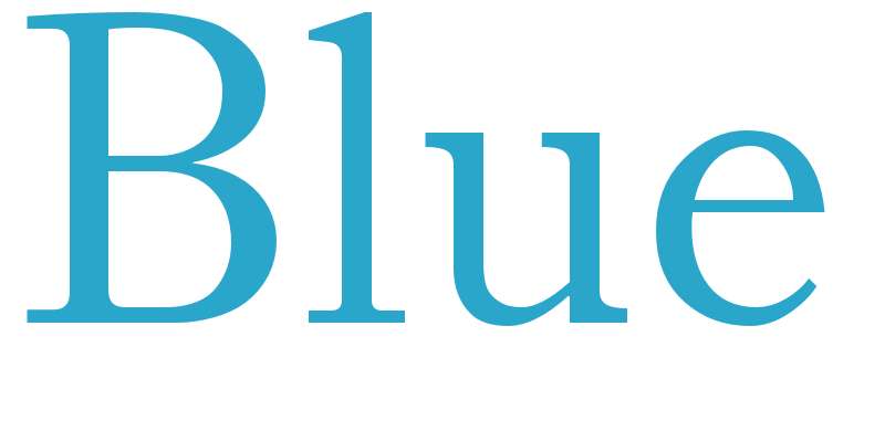 Blue - boys name