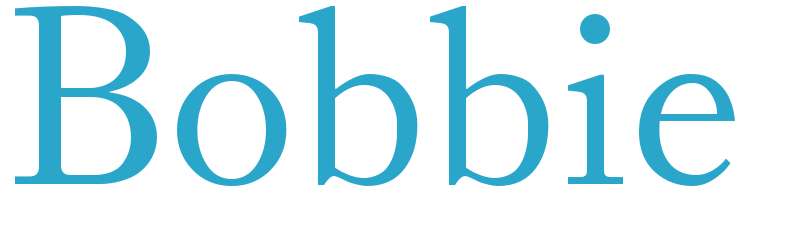 Bobbie - boys name