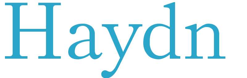 Haydn - boys name