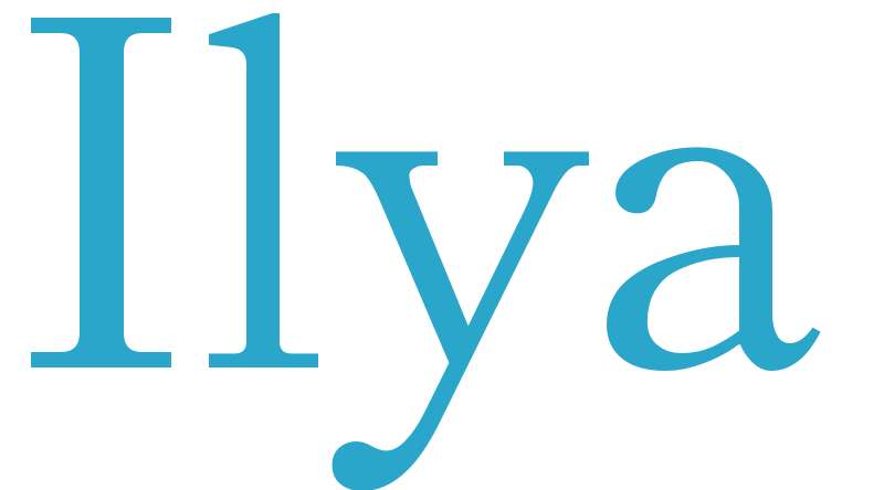 Ilya - boys name