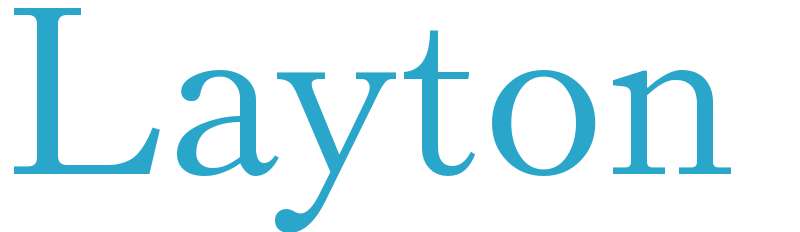 Layton - boys name