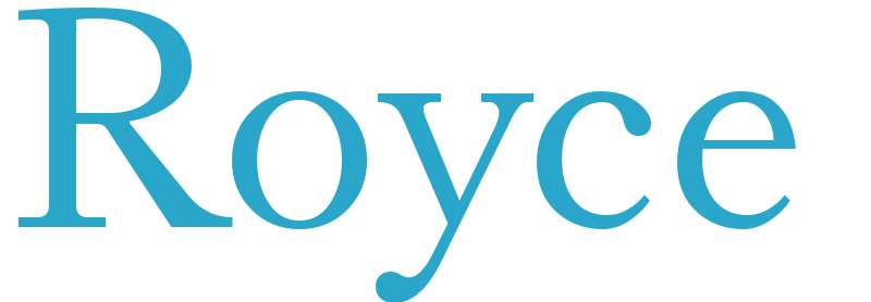 Royce - boys name