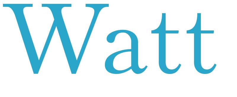 Watt - boys name
