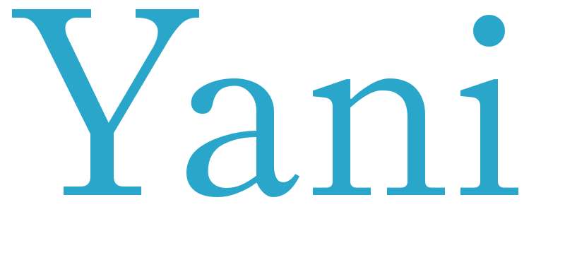 Yani - boys name