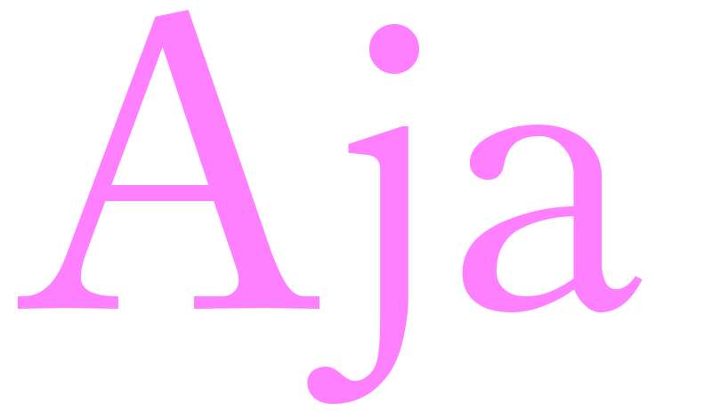 Aja - girls name