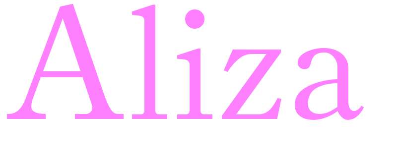 Aliza - girls name