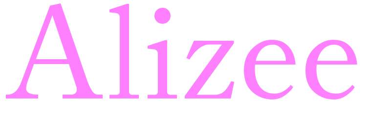 Alizee - girls name