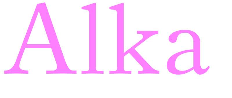 Alka - girls name