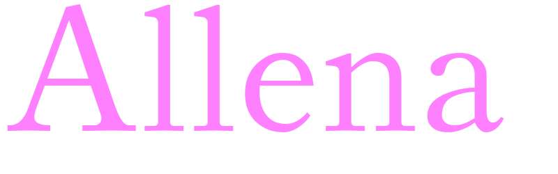 Allena - girls name