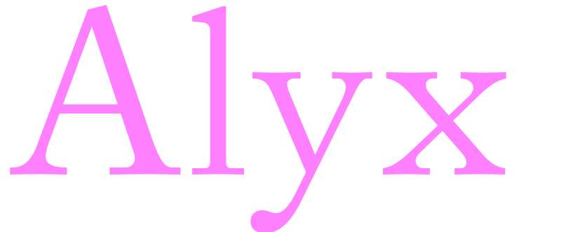 Alyx - girls name