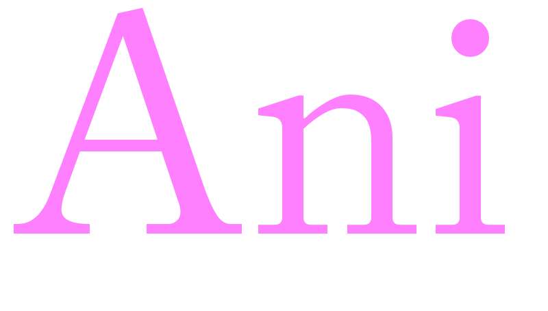 Ani - girls name