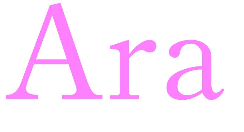 Ara - girls name