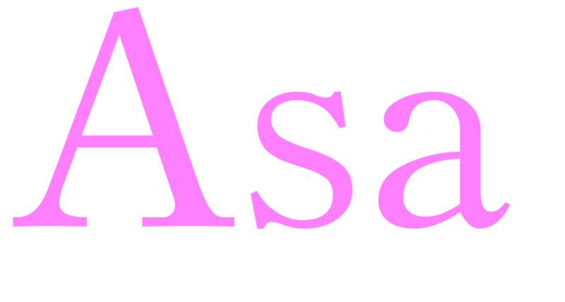Asa - girls name