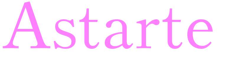 Astarte - girls name