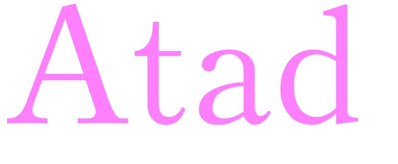Atad - girls name