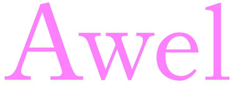 Awel - girls name