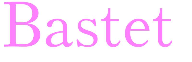 Bastet - girls name