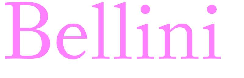 Bellini - girls name