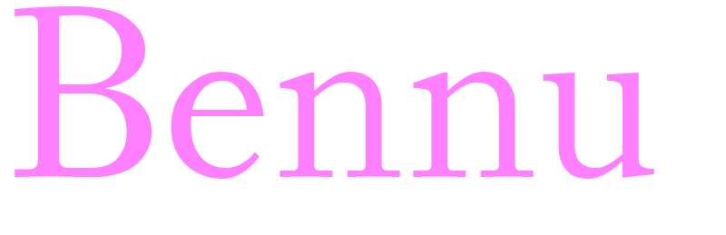 Bennu - girls name