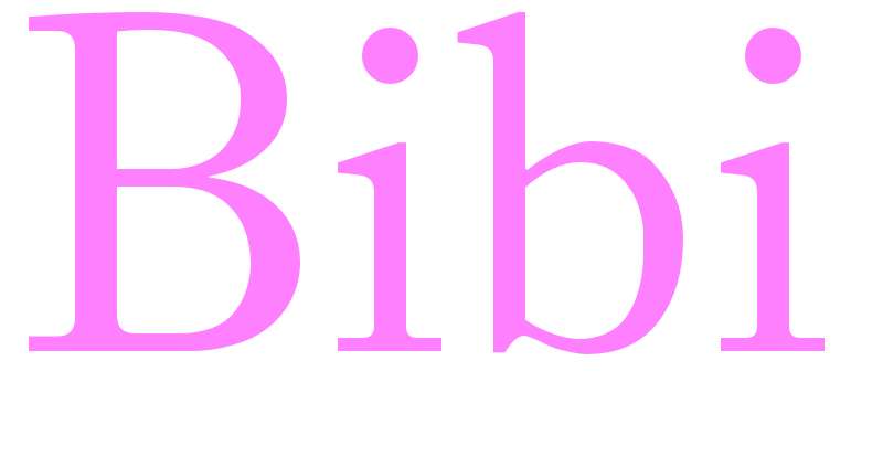 Bibi - girls name