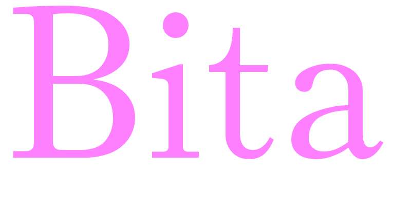 Bita - girls name