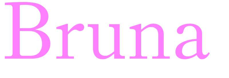 Bruna - girls name
