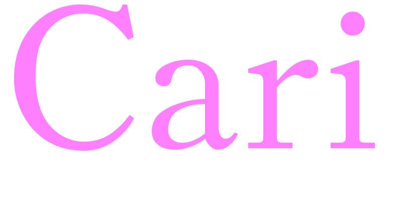 Cari - girls name