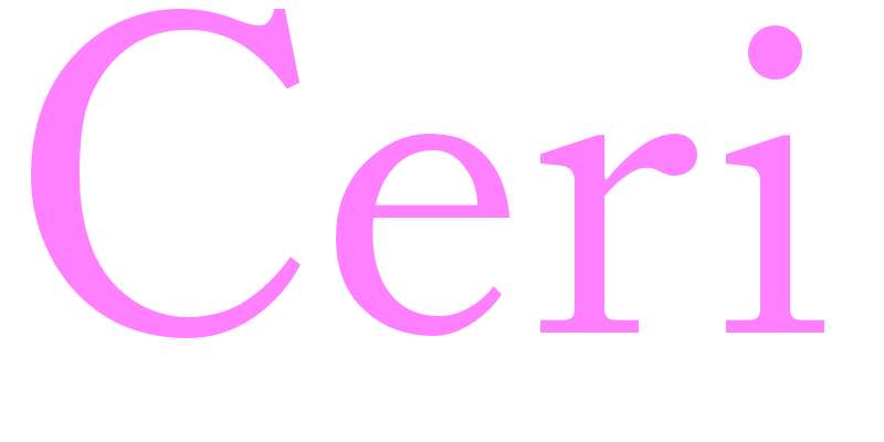 Ceri - girls name