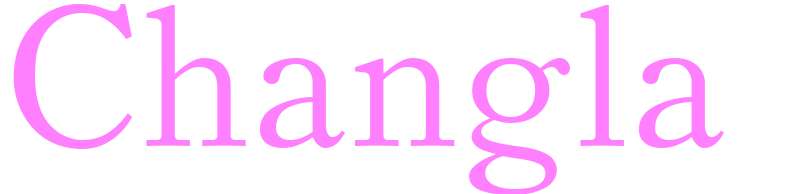 Changla - girls name