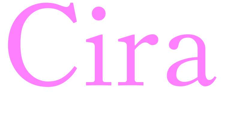Cira - girls name