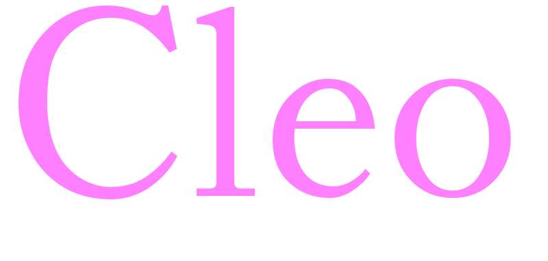Cleo - girls name