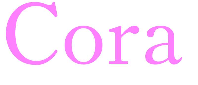 Cora - girls name