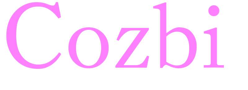 Cozbi - girls name