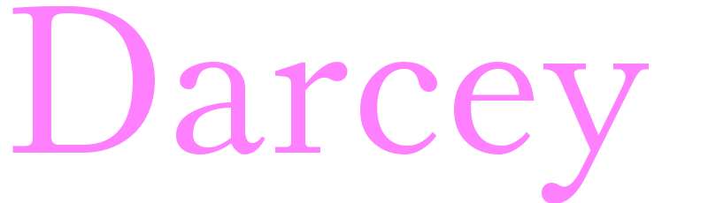 Darcey - girls name
