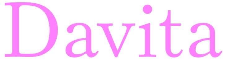 Davita | Name for Girls | UK Baby Names