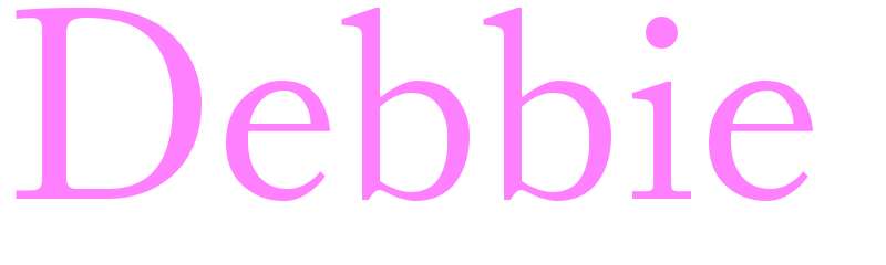 Debbie - girls name