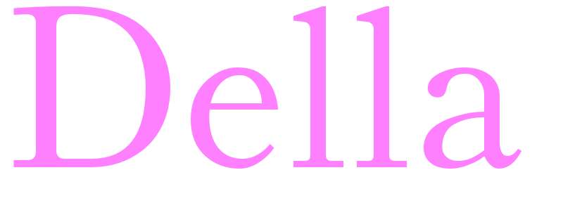 Della - girls name