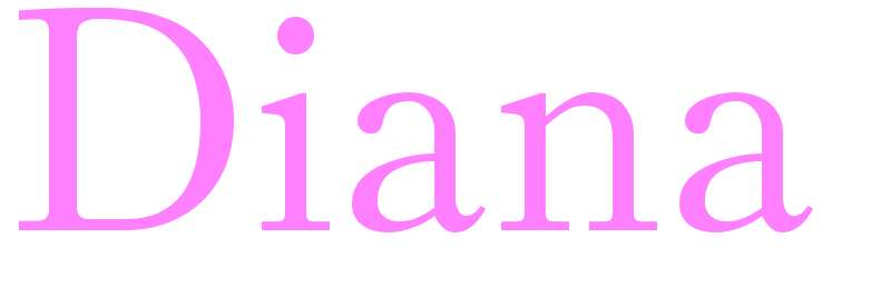 Diana - girls name