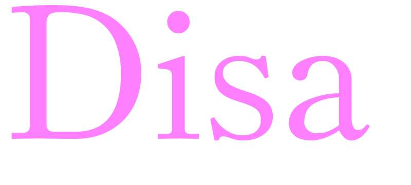 Disa - girls name