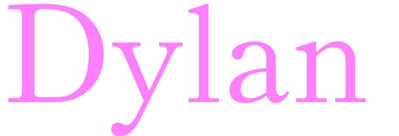 Dylan - girls name