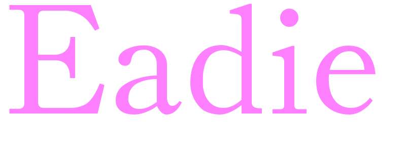 Eadie - girls name