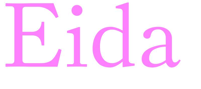 Eida - girls name