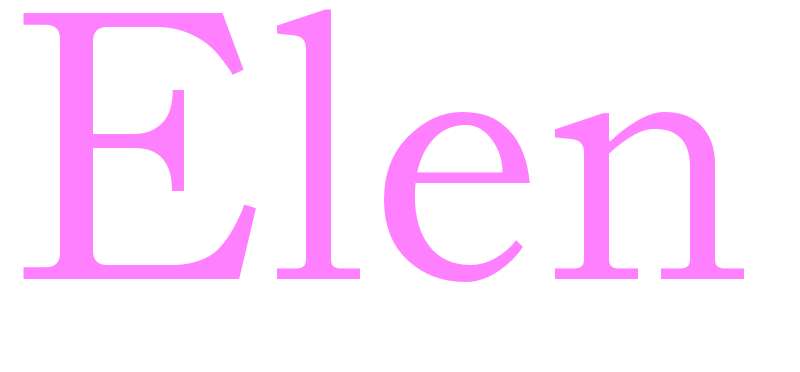 Elen - girls name
