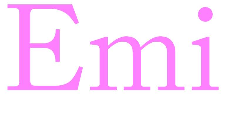 Emi - girls name
