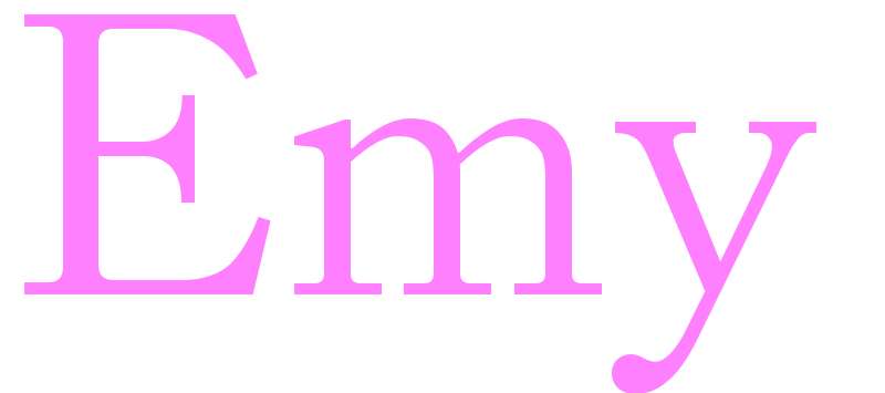 Emy - girls name