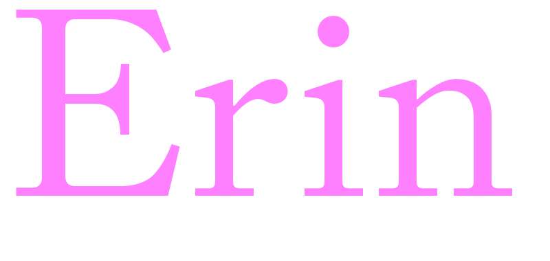 Erin - girls name