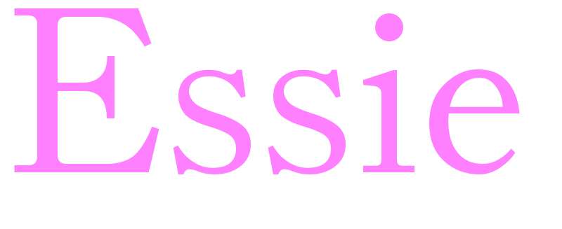Essie - girls name