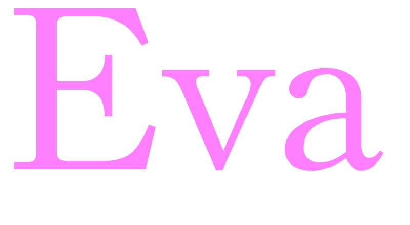 Eva - girls name