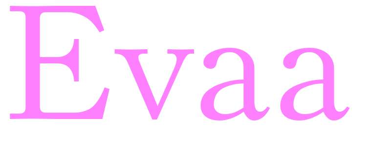 Evaa - girls name